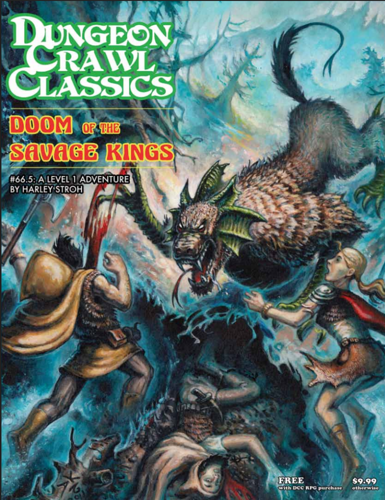 Doom of the Savage Kings DCC Adventure Cover